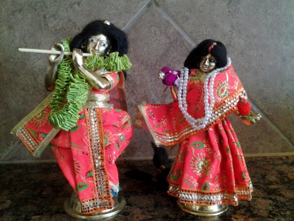 Radha Krishna Deity set